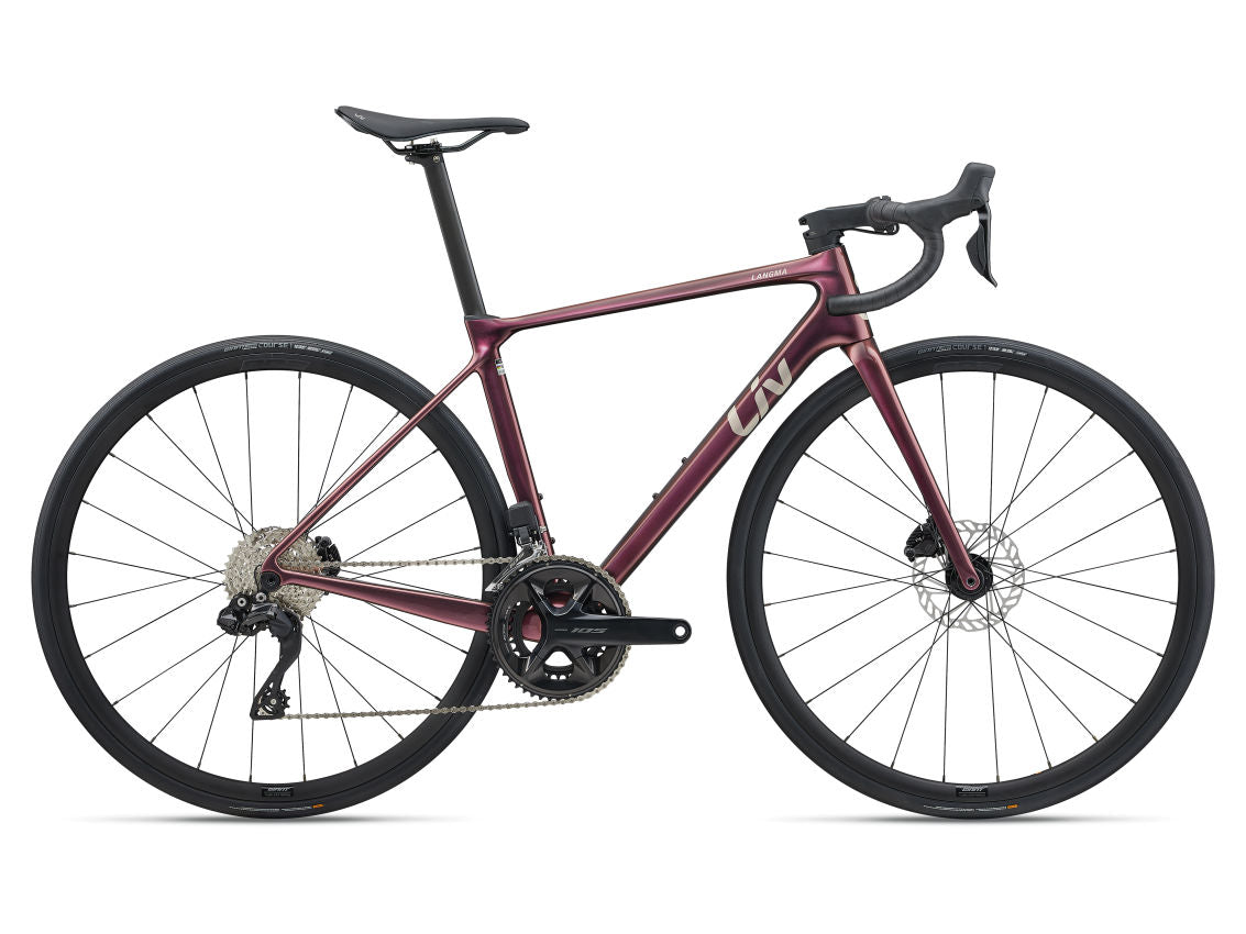 Bicicleta Ruta Liv Langma Advanced QOM Mechanic Rose
