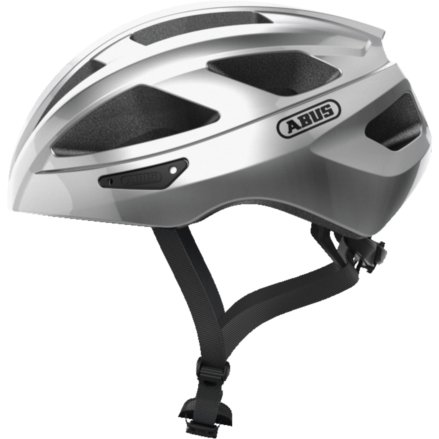 Abus Casco Bicicleta – Macator Gleam Silver - Rideshop