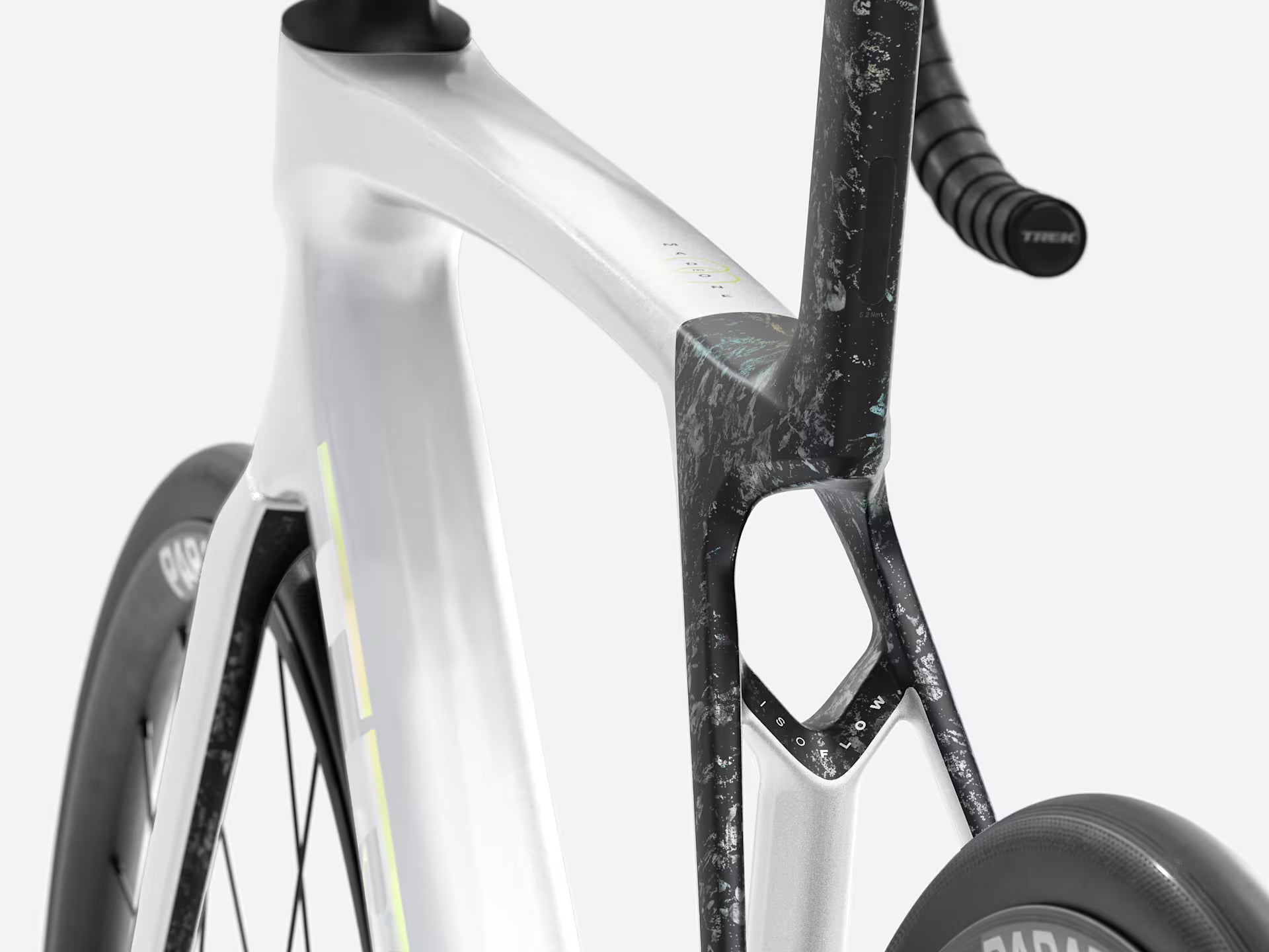 Bicicleta Ruta Trek Madone SL 5 Gris Gloss Crystal White 8va Gen