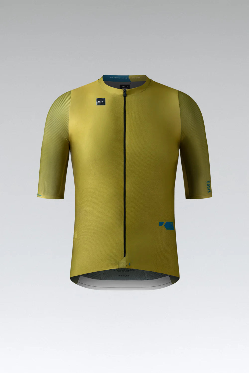 Gobik Maillot Manga Corta Attitude 2.0 Hombre Split Green