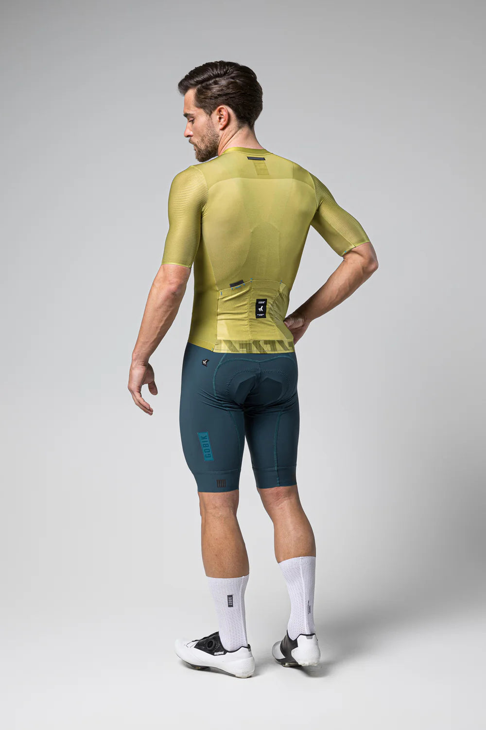 Gobik Maillot Manga Corta Attitude 2.0 Hombre Split Green