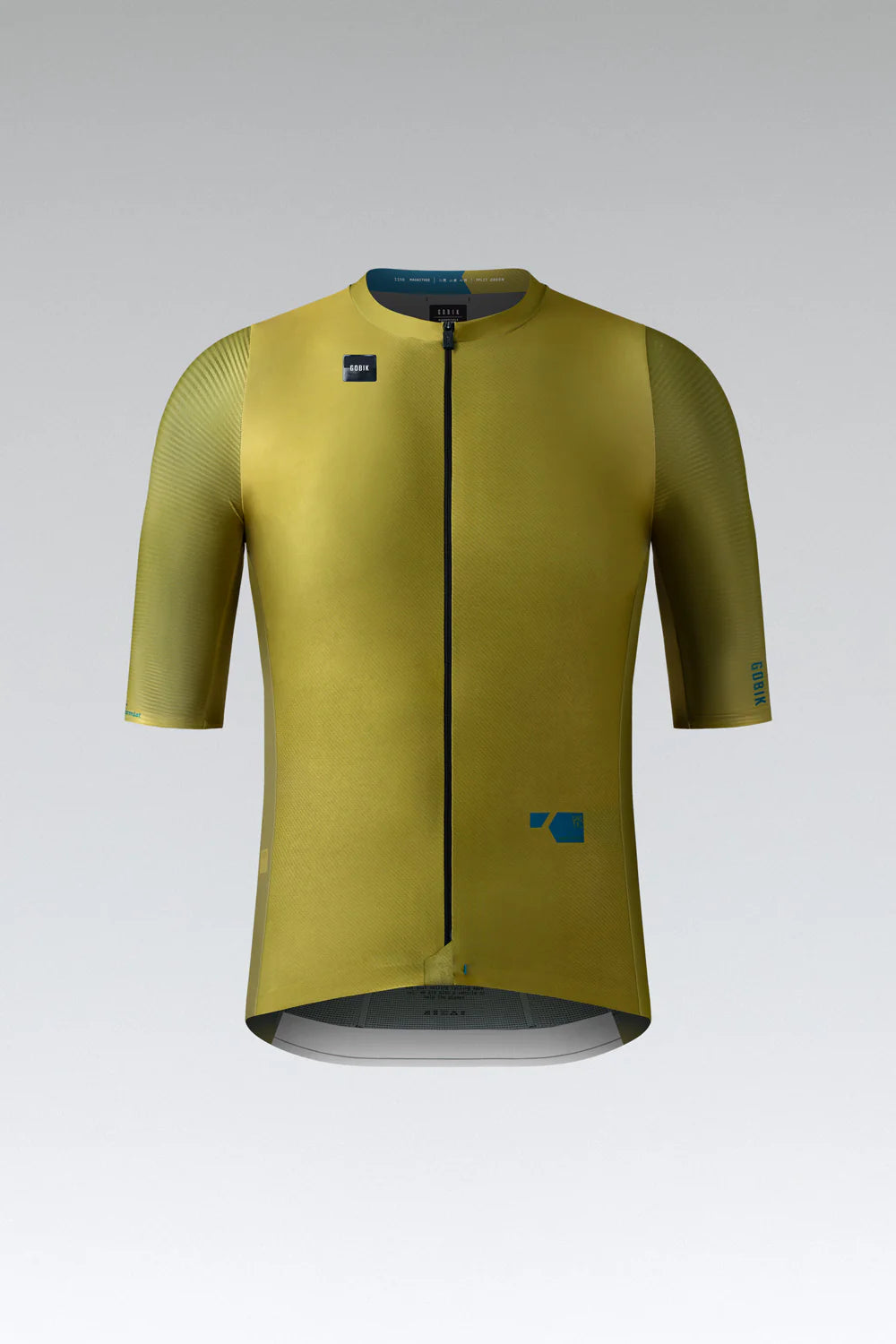 Maillot Manga Corta Magnitude Hombre Split Green