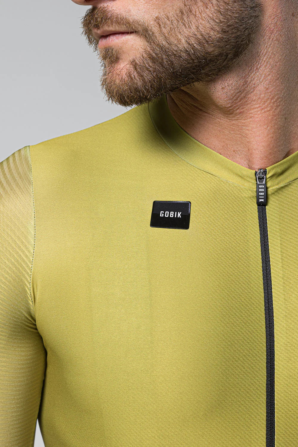 Maillot Manga Corta Magnitude Hombre Split Green