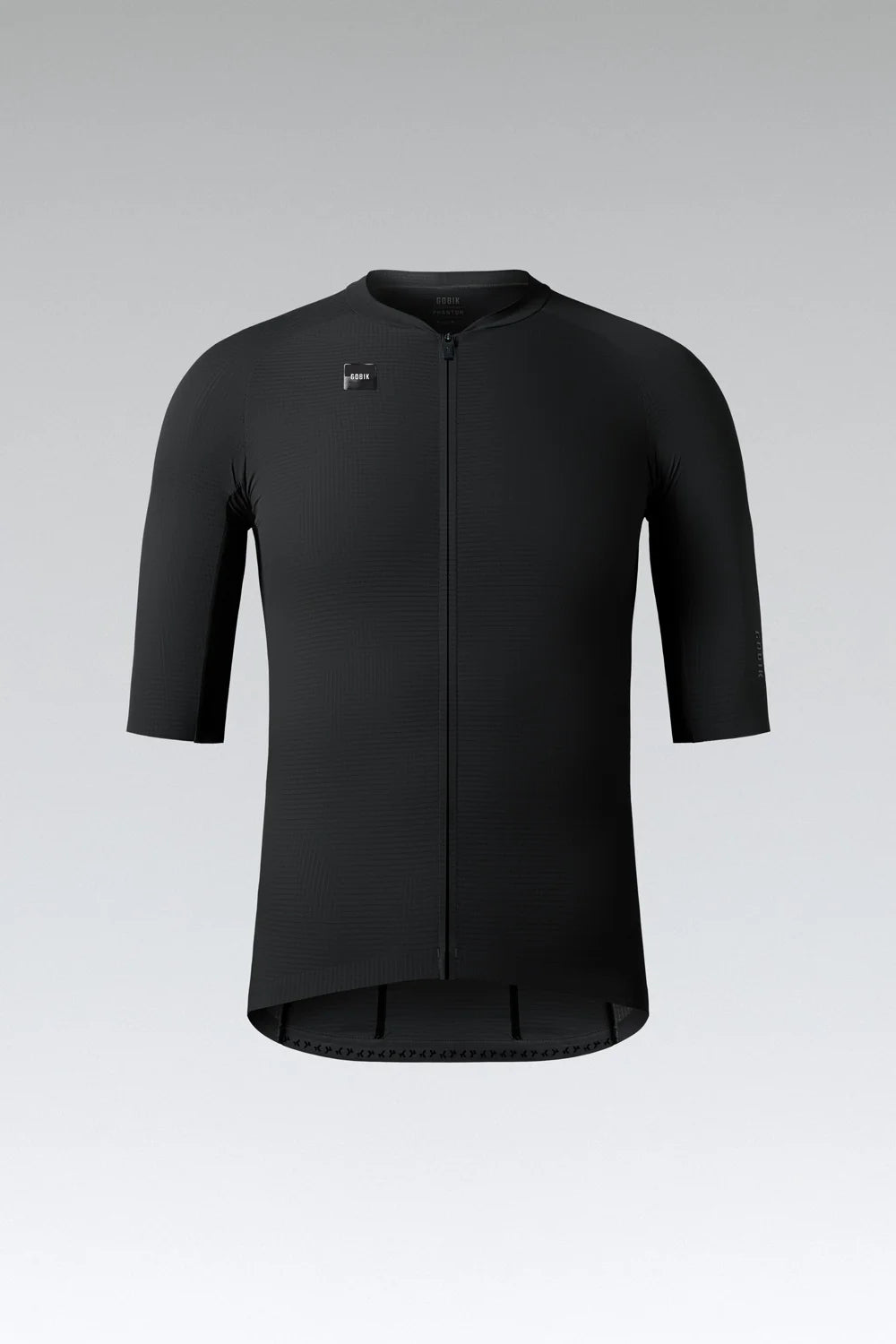 Gobik Maillot Manga Corta Phantom Unisex Jet Black