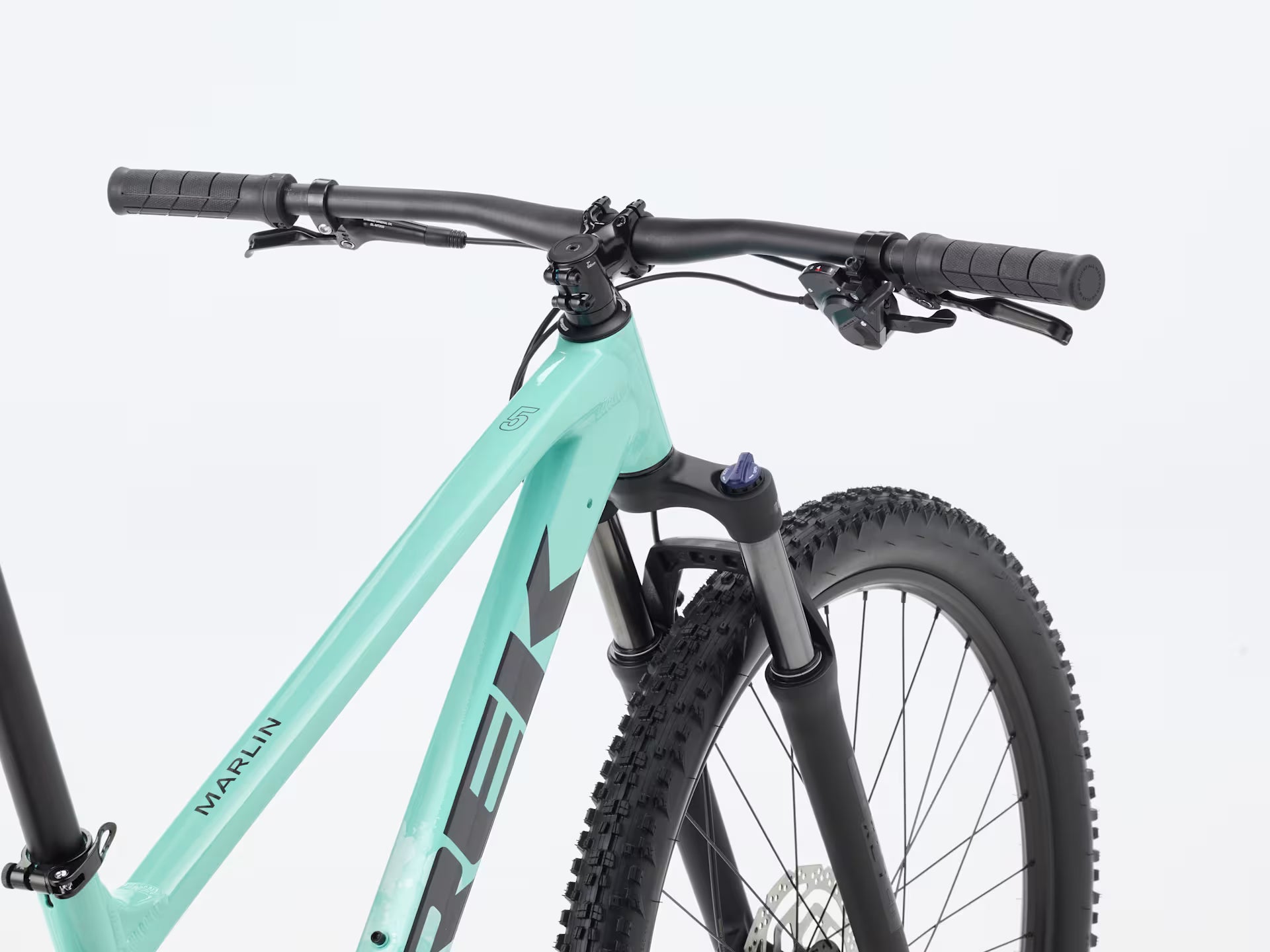 Bicicleta MTB Trek Marlin 5 Miami Green/Dark Aquatic Fade 3ra Gen My26