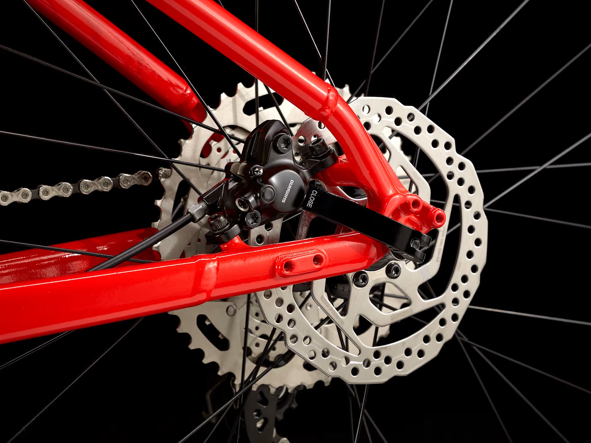 Bicicleta MTB Trek Marlin 7 Marigold Red Fade 2da Gen