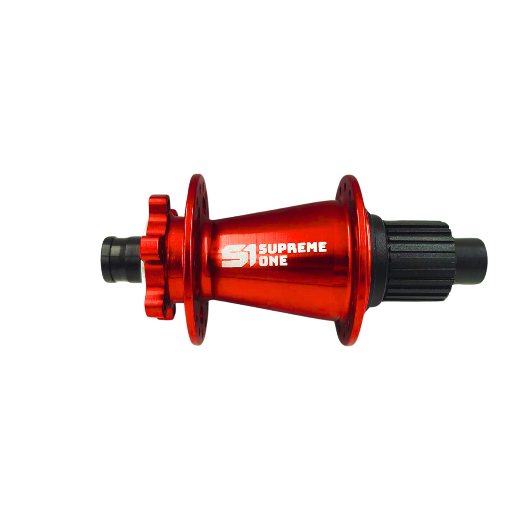 Maza Trasera Supreme One 32H 12X148 ROJA