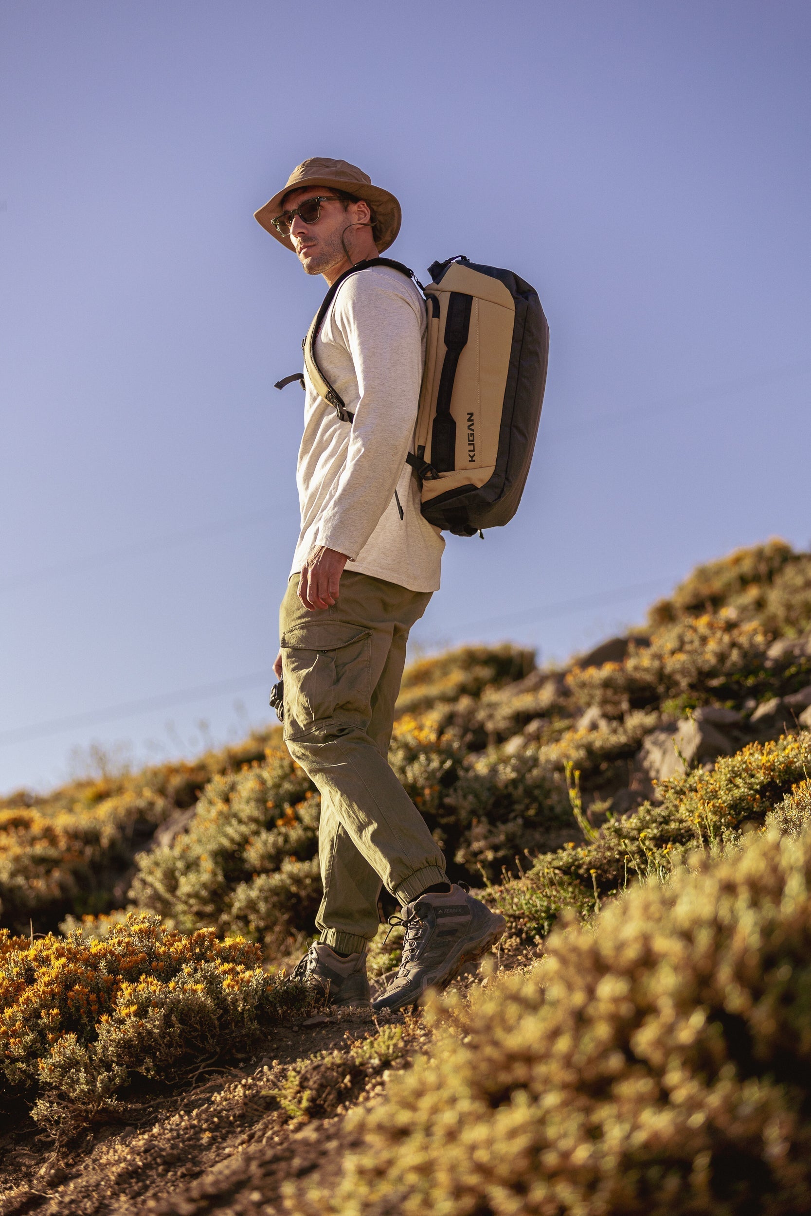 Bolso Duffel 40L Desert Sand