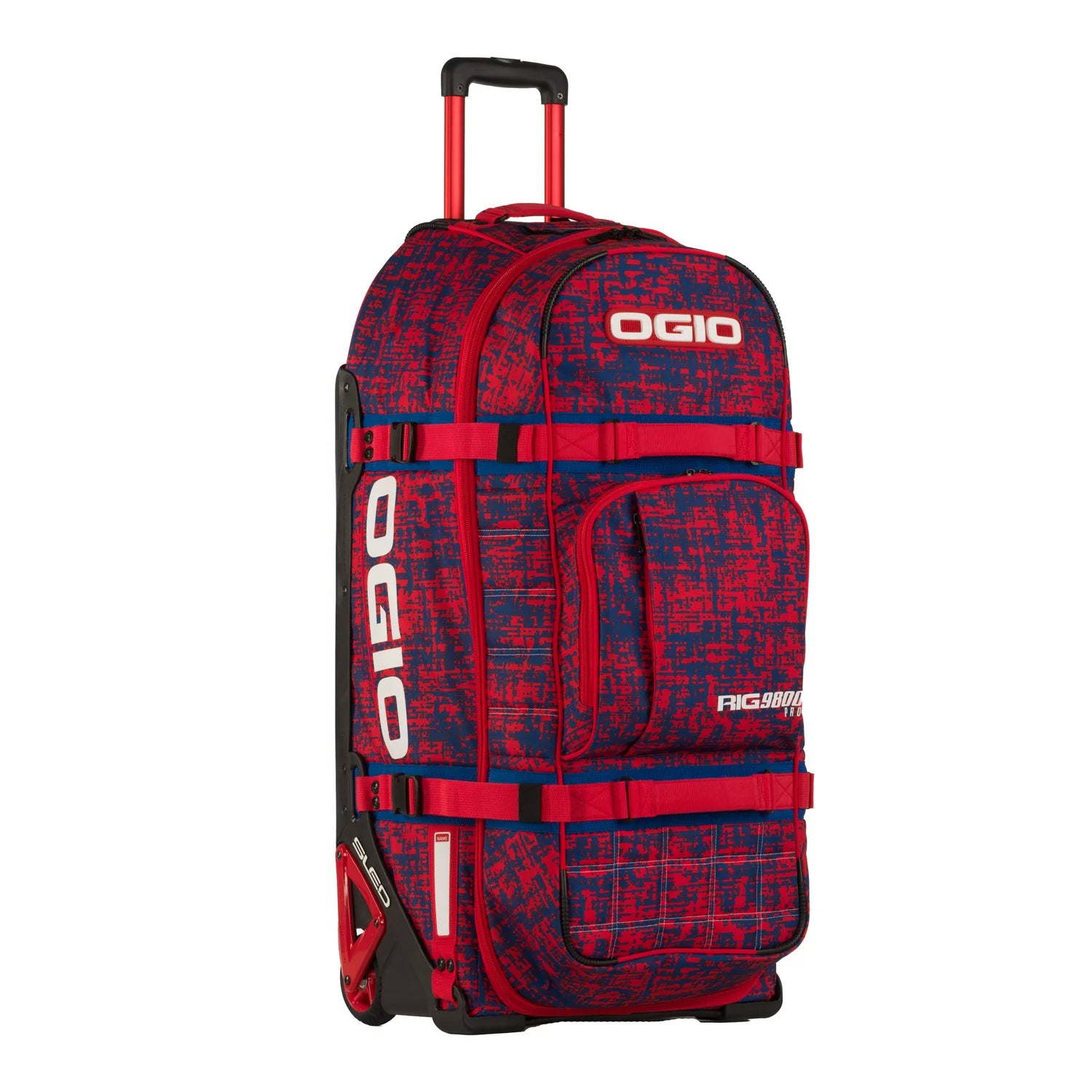 Bolso Maleta Ogio Rig 9800 Chaos Rojo Azul