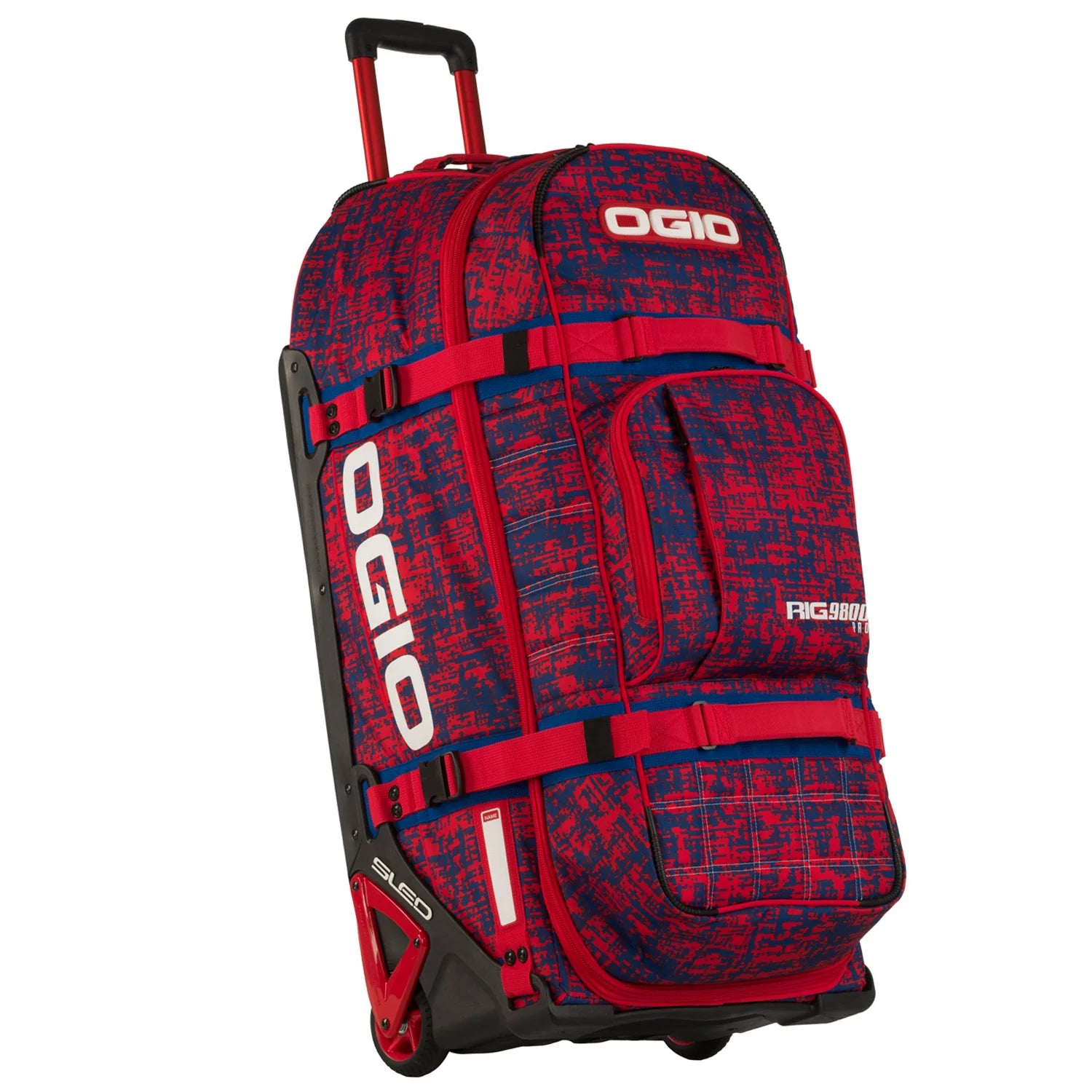Bolso Maleta Ogio Rig 9800 Chaos Rojo Azul