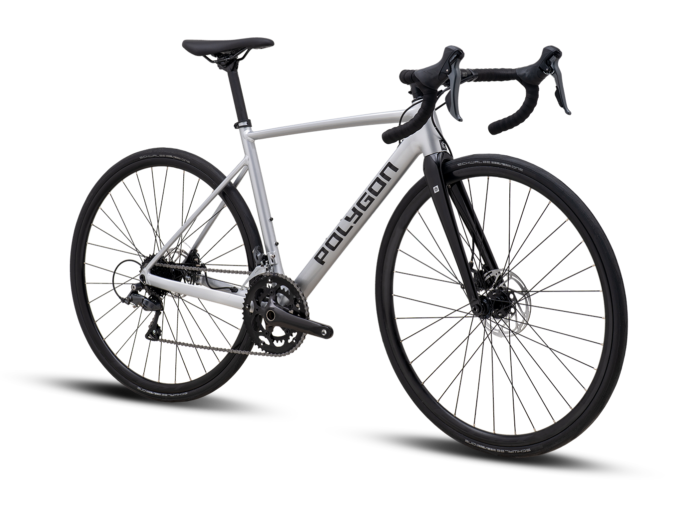 Bicicleta Ruta Polygon Strattos S2D Silver
