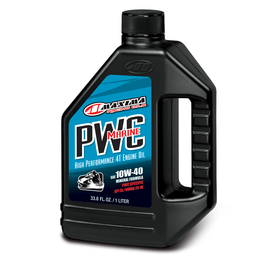Aceite De Motor Pwc Marine - Aceite 4T Para Motos Acuáticas 1L Maxima Racing Oils