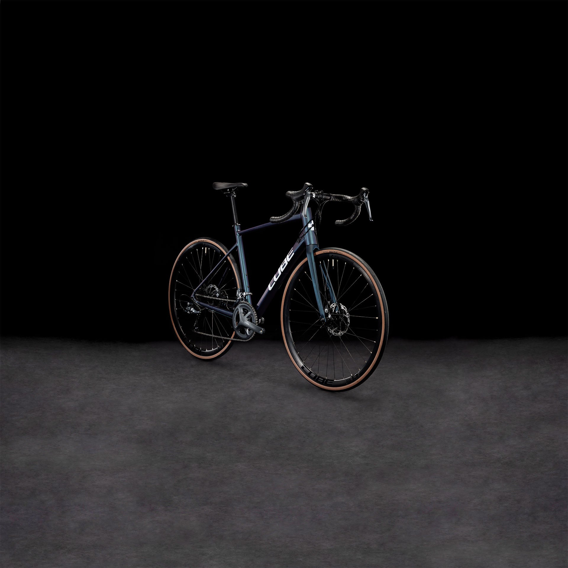 Cube Bicicleta Ruta Attain Deepblue Aro 700c - Rideshop