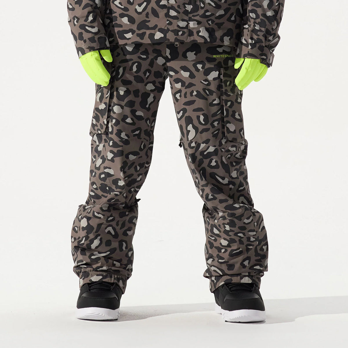 Pantalon de Snowboard WHITESPACE AMF Riding - Leopard Print (PV)