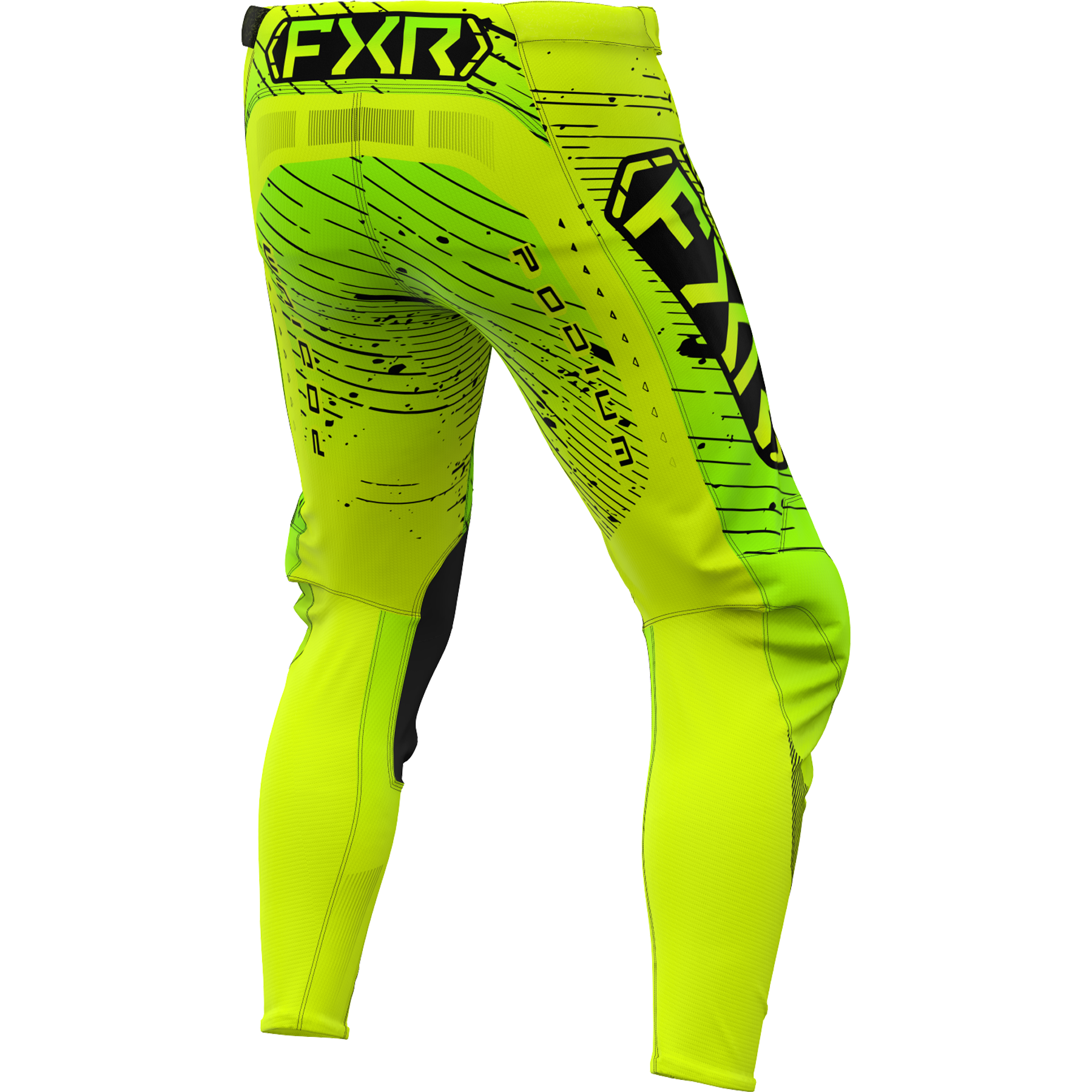 Pantalón Moto FXR Podium Hivis/Lime/Negro