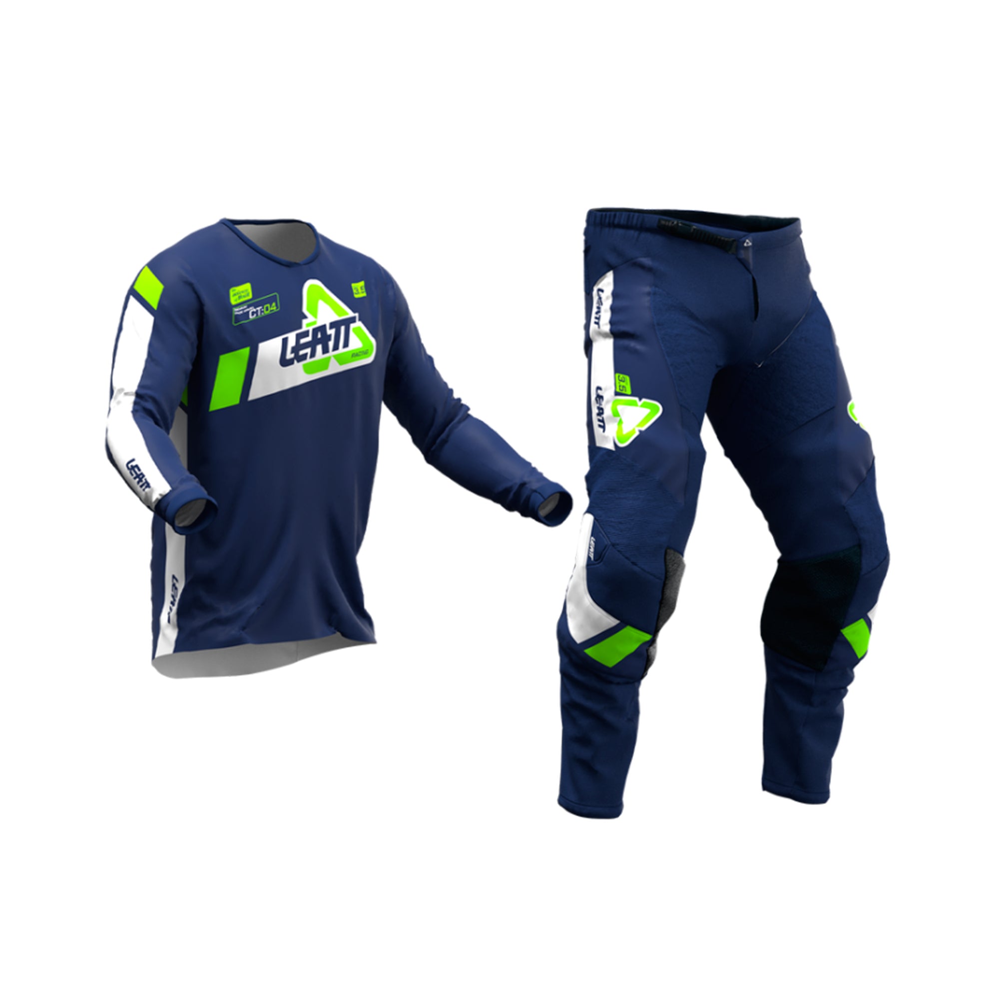 Leatt Ride Kit 3.5 Niño Blue (Pantalón + Jersey) - Rideshop