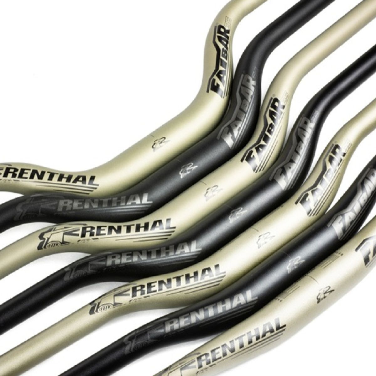 Manubrio Renthal Fatbar 35 V3 800x35mm Rise 30mm Dorado