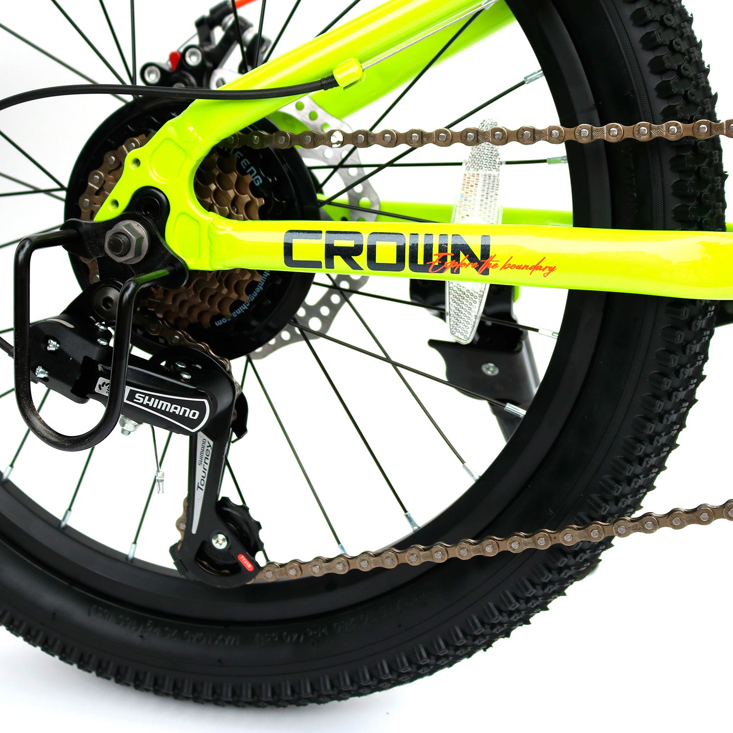 Bicicleta Royal Baby Crown MTB JR 7V 20" Aluminio Verde