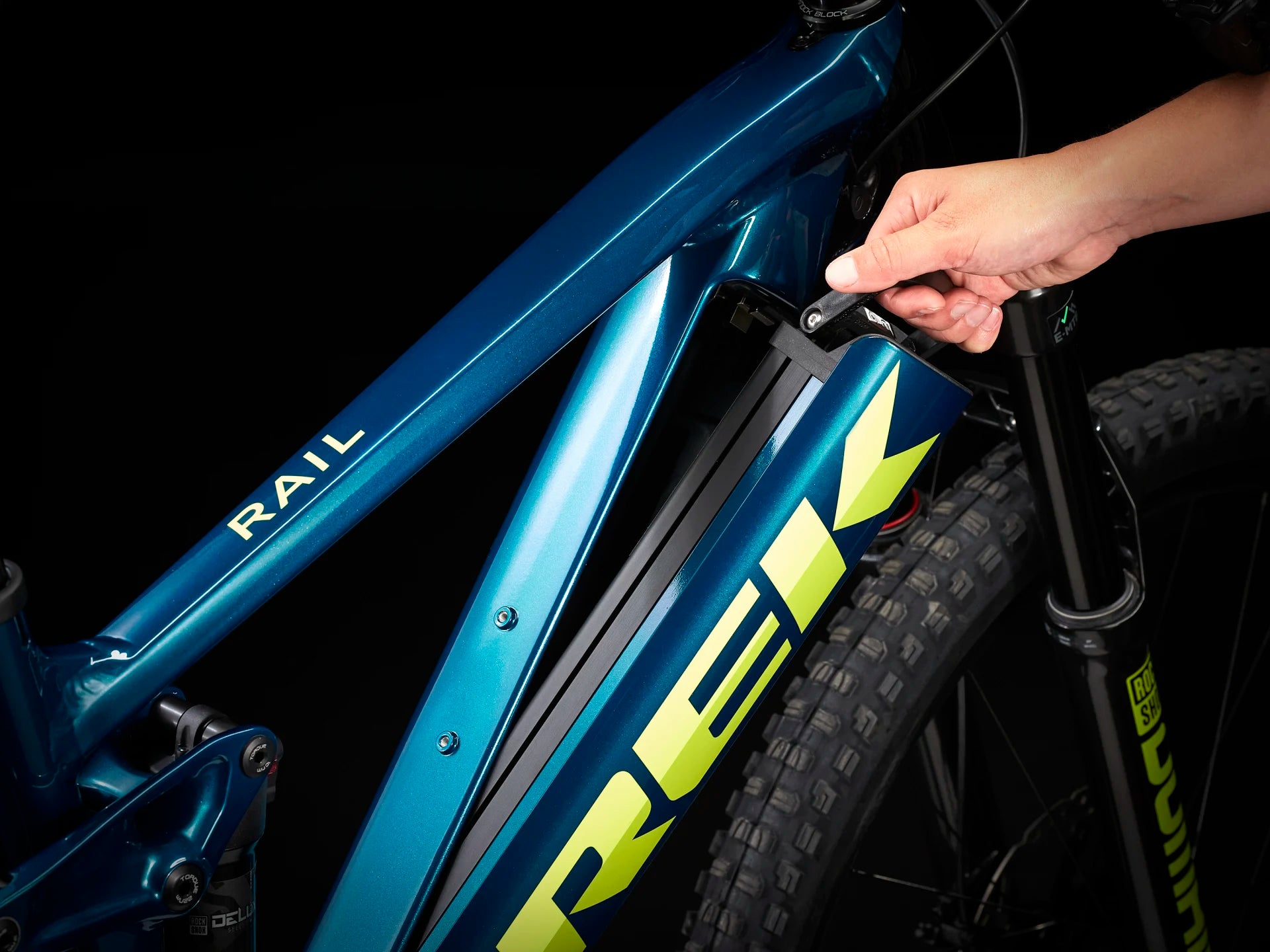 E-Bike MTB Trek Rail 7 Verde 2da Gen