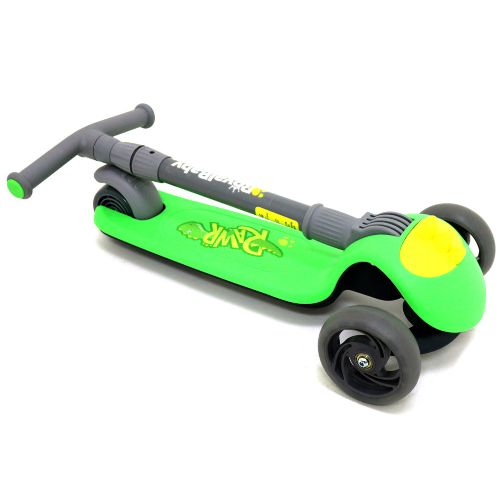 Scooter Royal Baby Infantil Dinozaur Rawr Verde