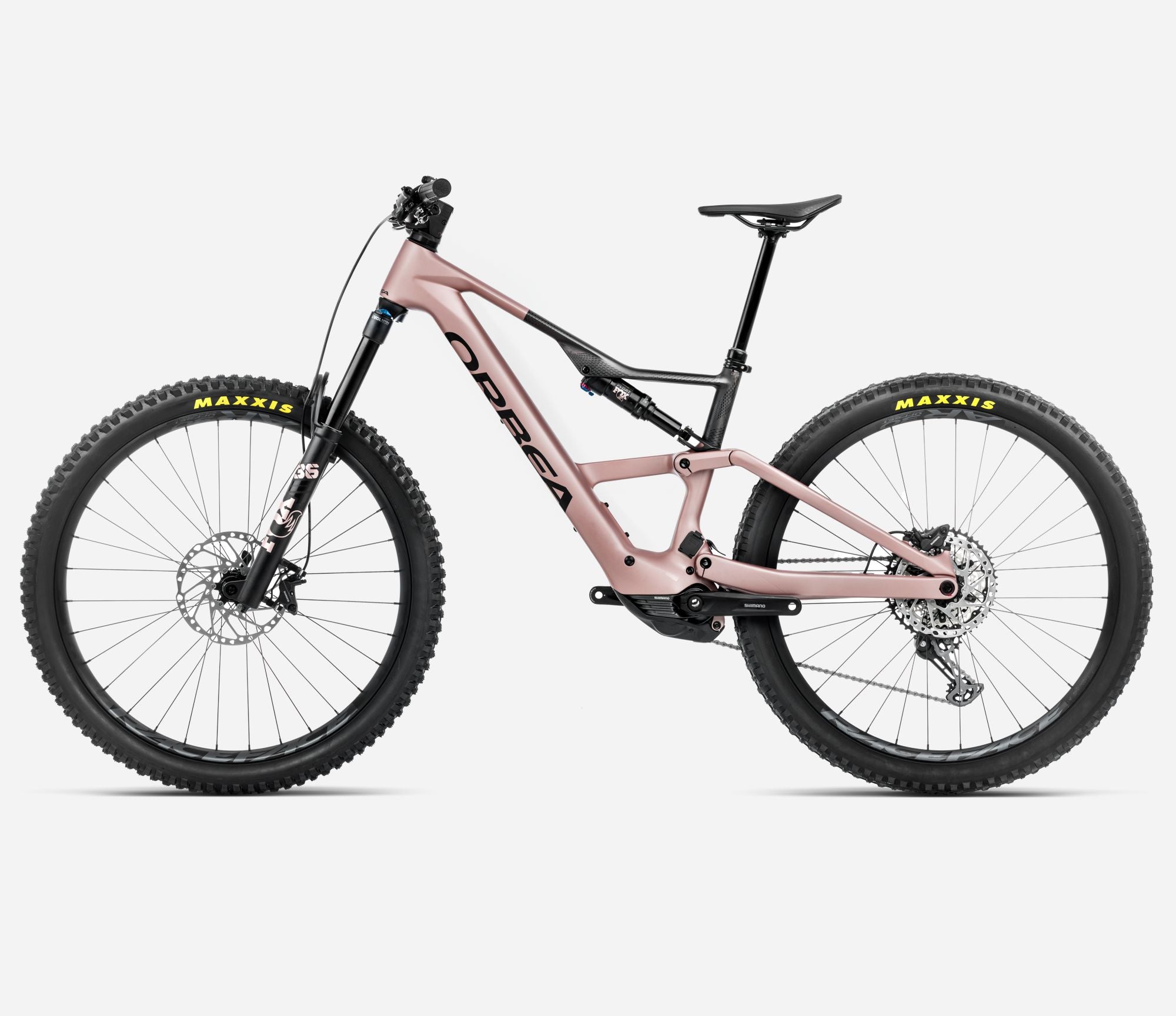 Bicicleta Eléctrica Trail Orbea Rise LT M20 20MPH Aro 29 Rosado
