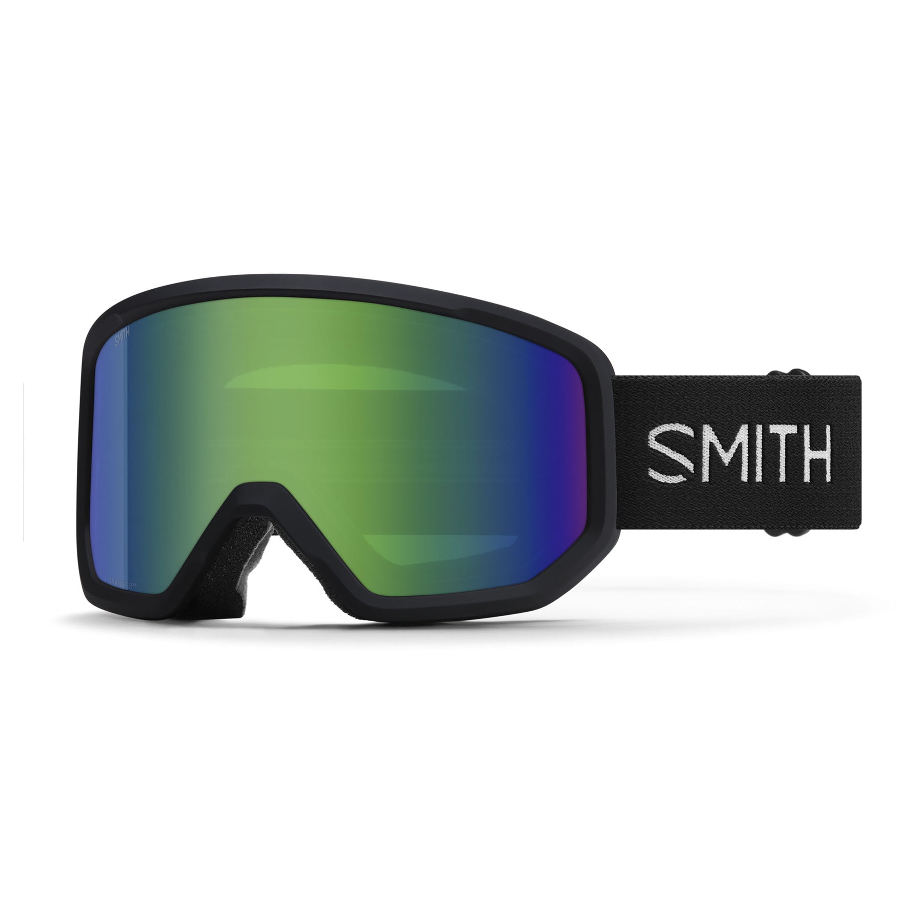 Antiparra SMITH Nieve Transfer Sun-X Verde Negro Espejada