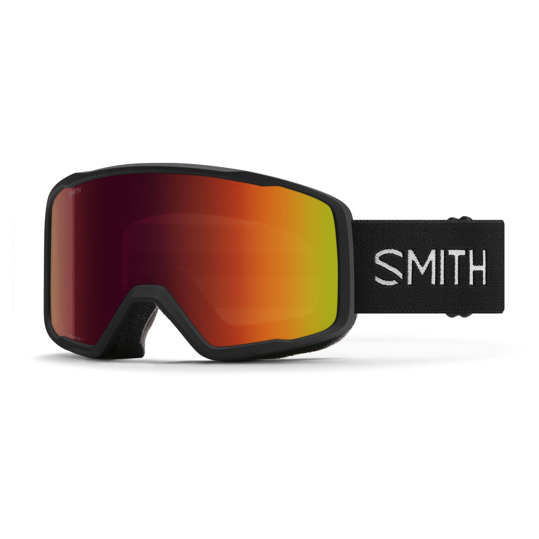 Antiparra SMITH Nieve Tribute Sun-X Rojo Negro Espejada