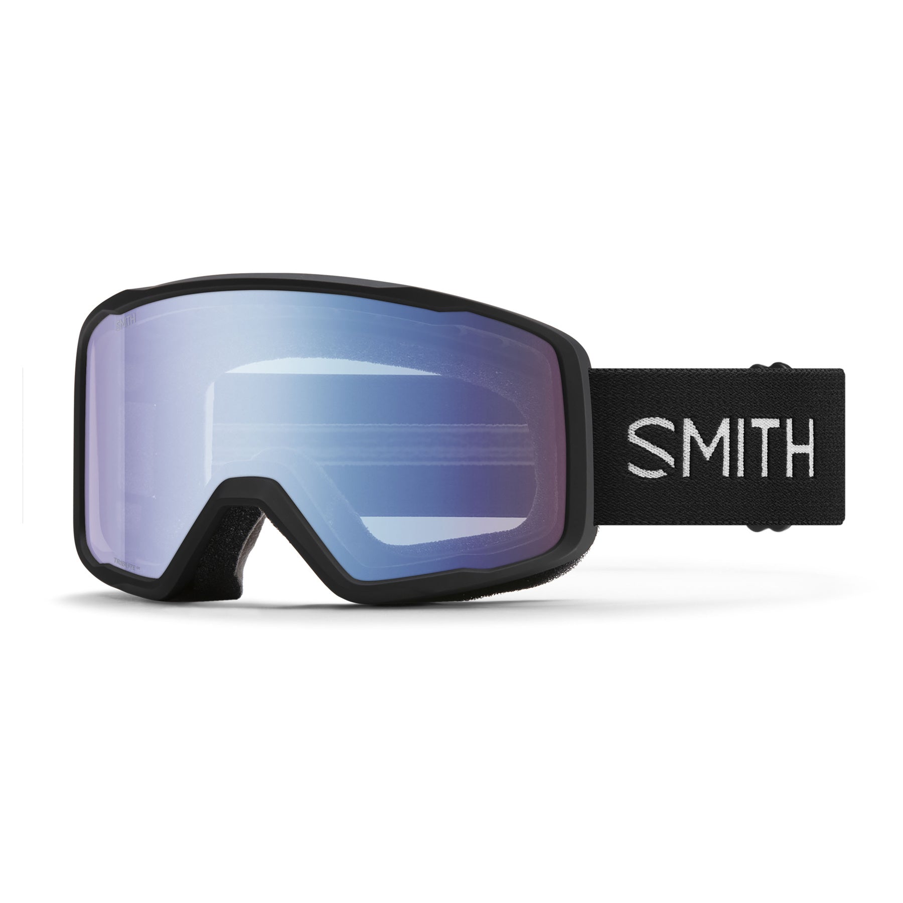 Antiparra SMITH Nieve Tribute Azul Sensor Negro Espejada