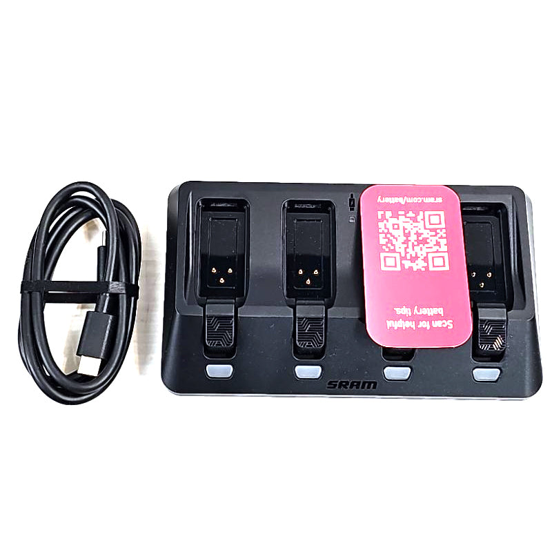 Cargador SRAM 4 Baterías AXS eTap USB C