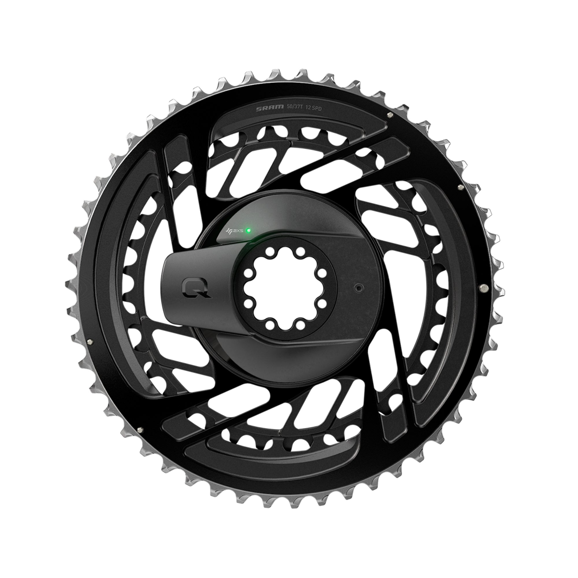 Coronas SRAM Potenciómetro Force AXS D2 DM8 50-37T Negro