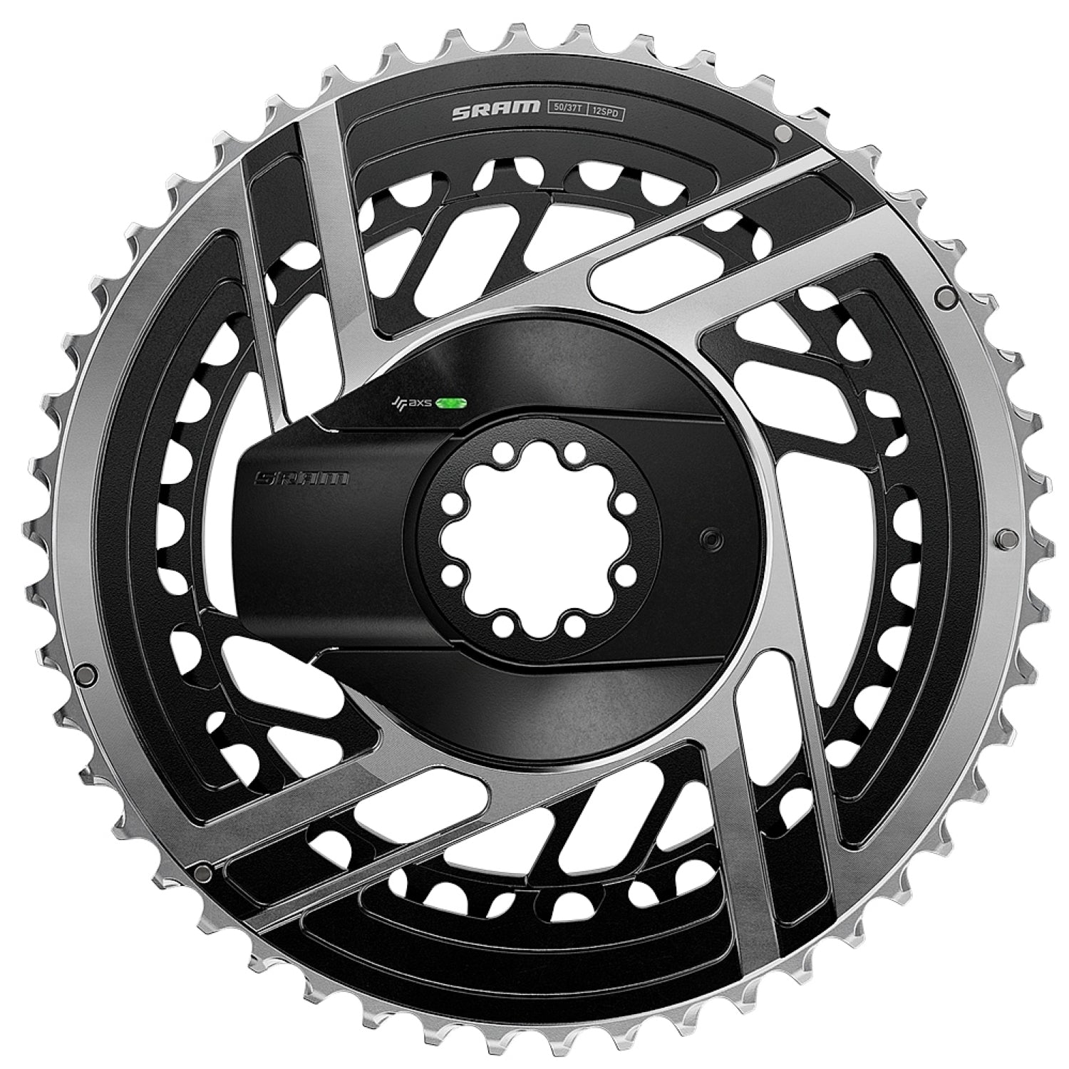 Coronas SRAM Potenciómetro RED AXS E1 Negro 50-37T