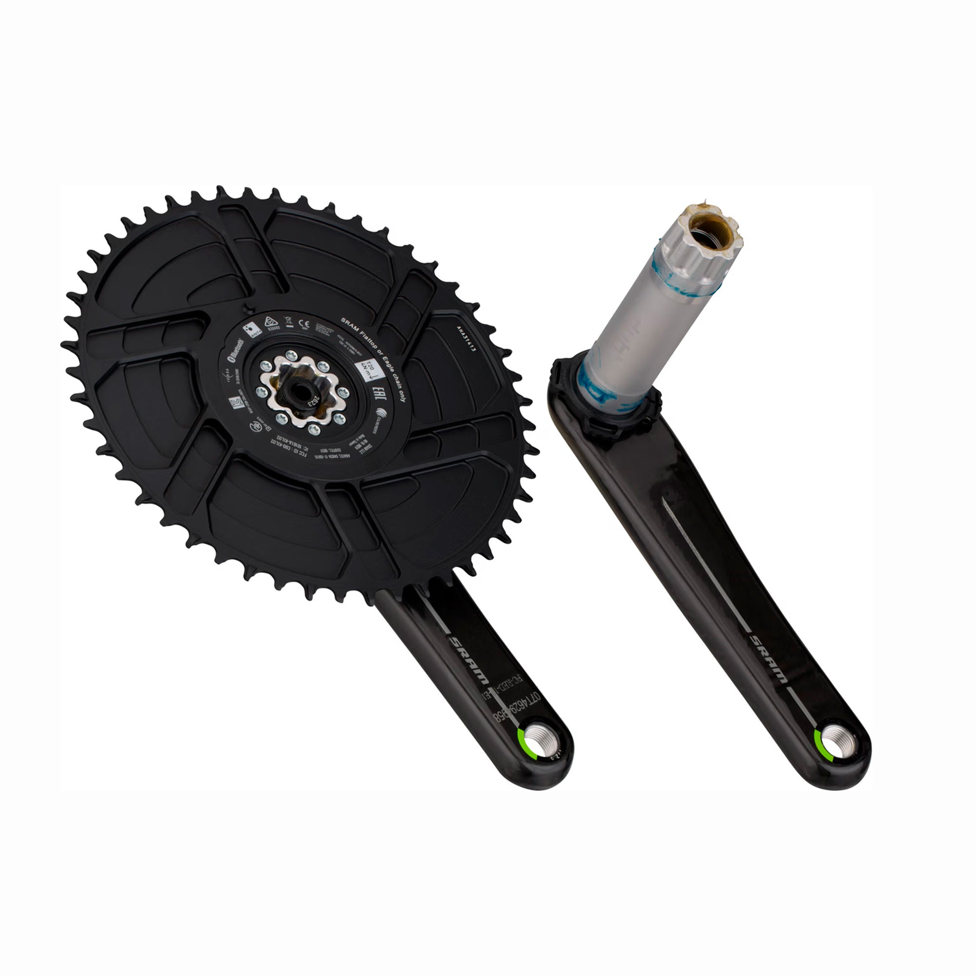 Volante SRAM Potenciómetro RED E1 AXS DUB 45mm 50T 167.5mm 13V