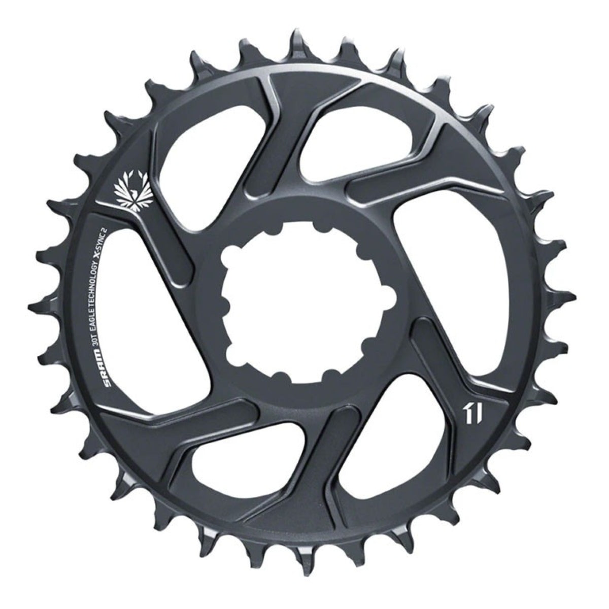 Corona SRAM Eagle X-Sync 2 C1 DM3 6mm Offset Aluminio Forjado Frío Lunar GX 32T