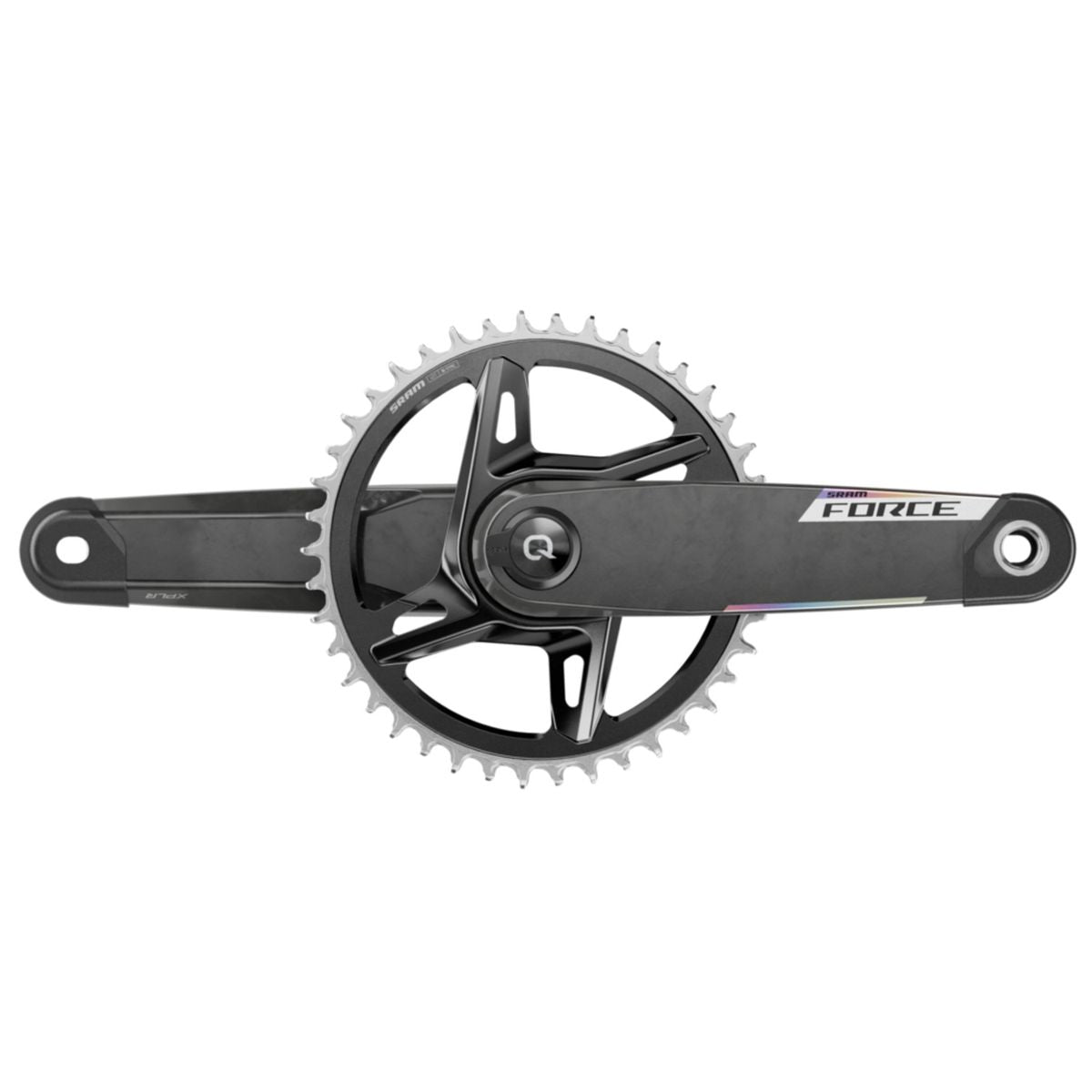 Volante Potenciómetro Force 1 XPLR E1 AXS DUB WIDE 47.5mm 42T Q150 - Negro / 170mm
