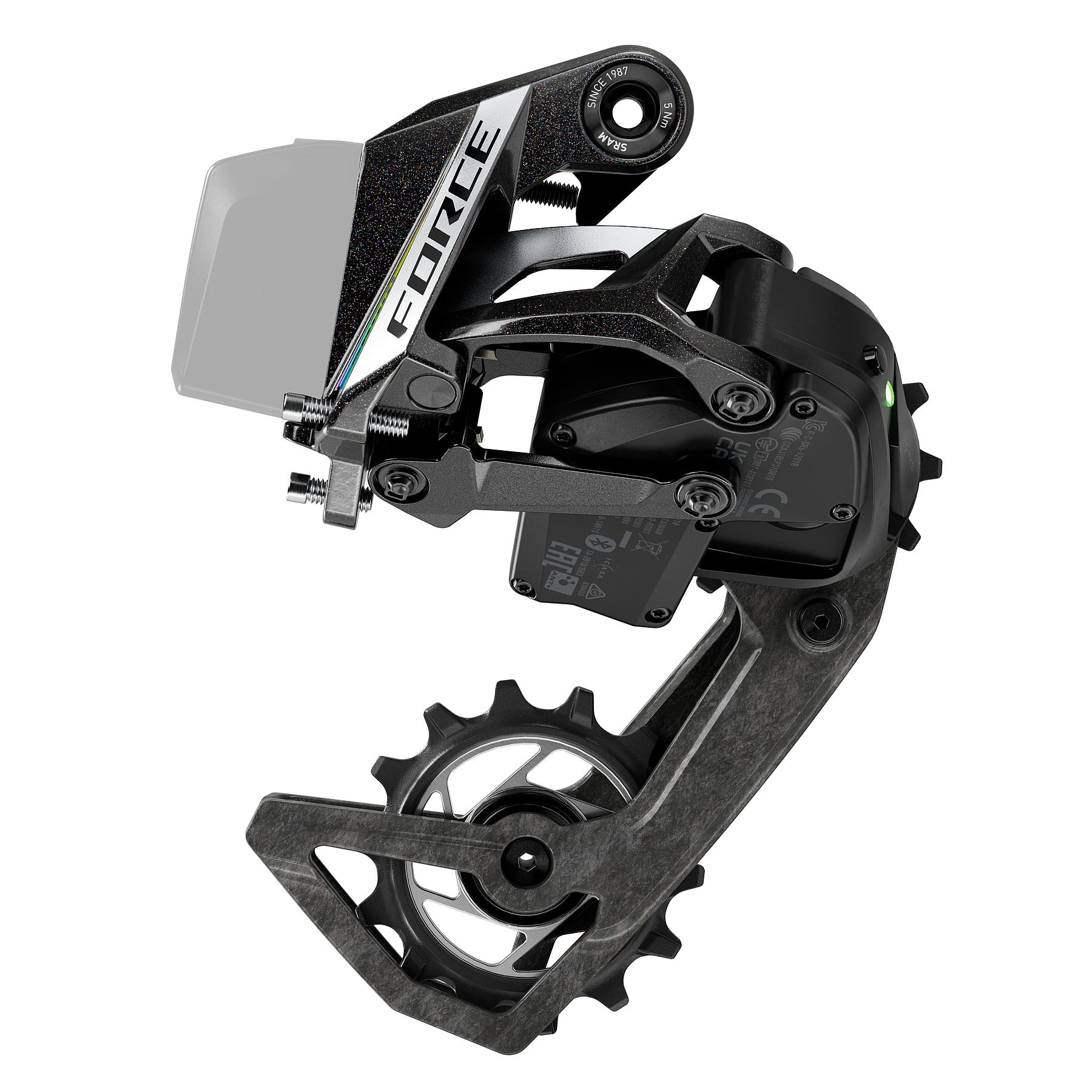 Cambio SRAM Trasero Force E1 AXS 12V 36T Unicorn Sin Batería