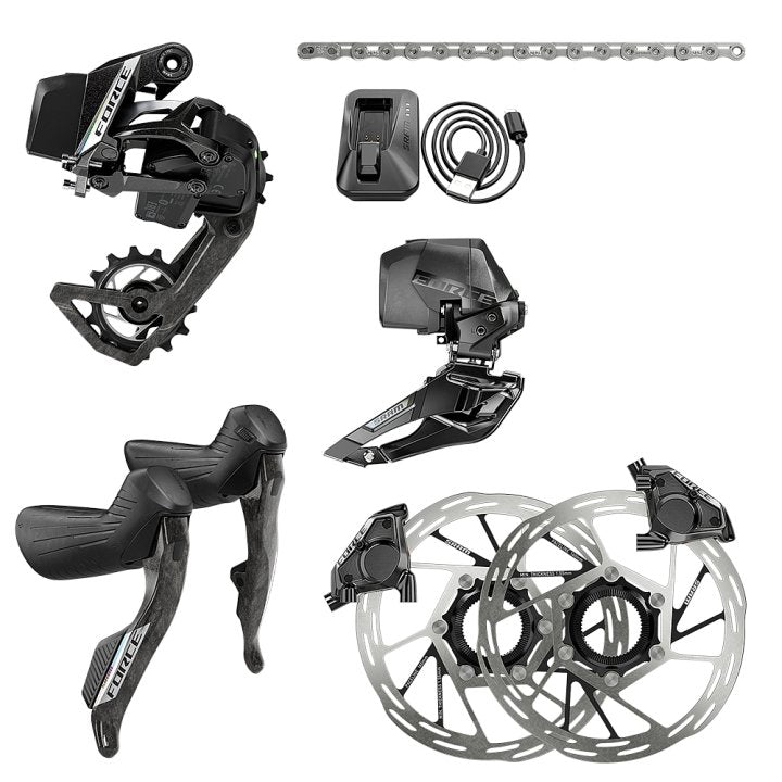 Grupo SRAM Force E1 HDR AXS Centerlock 160mm 114L