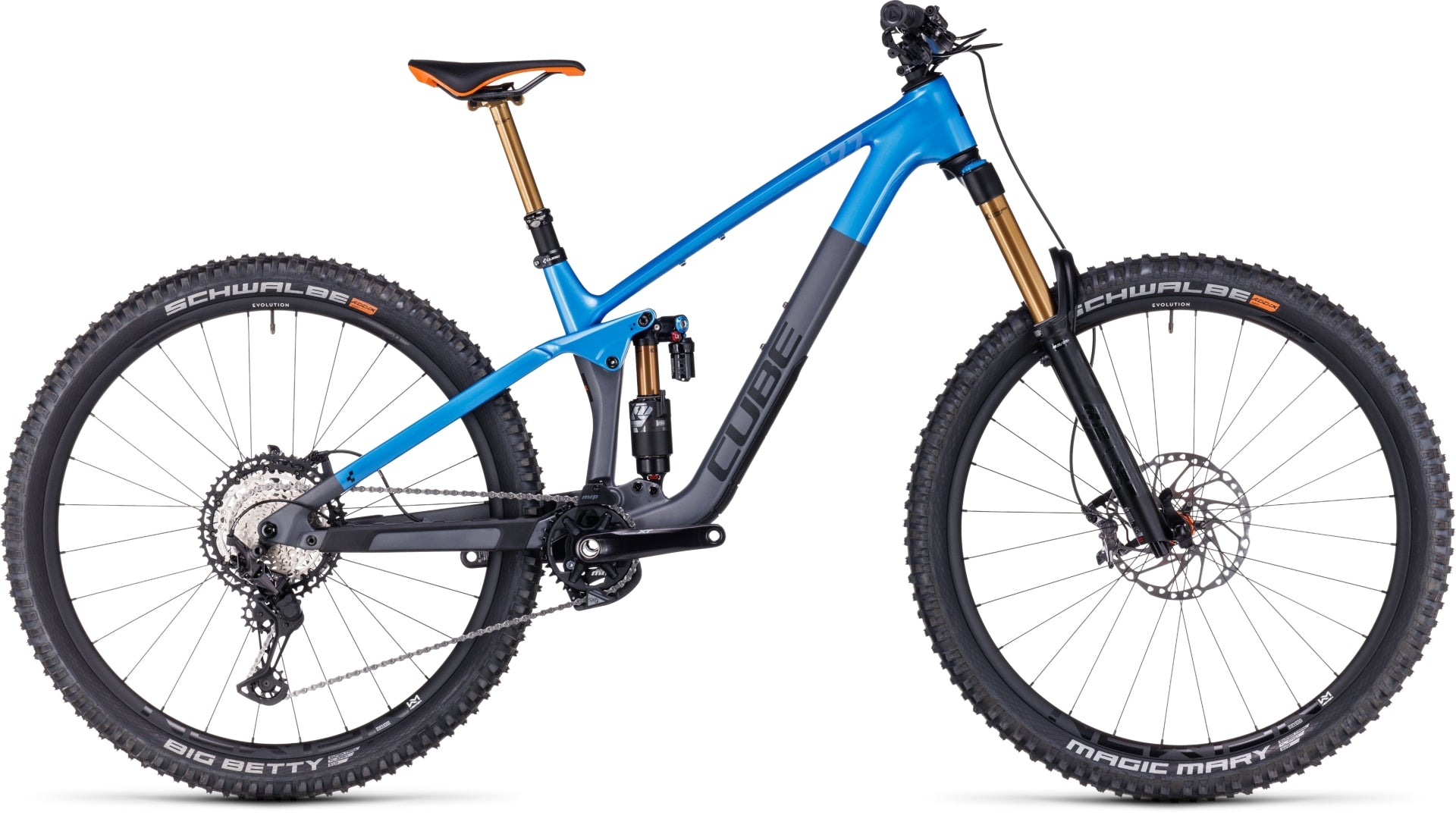 Bicicleta Mountain Bike Enduro Cube Stereo ONE77 C:68X SLX Aro 29