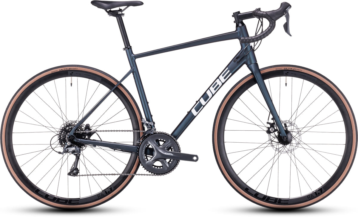 Cube Bicicleta Ruta Attain Deepblue Aro 700c - Rideshop