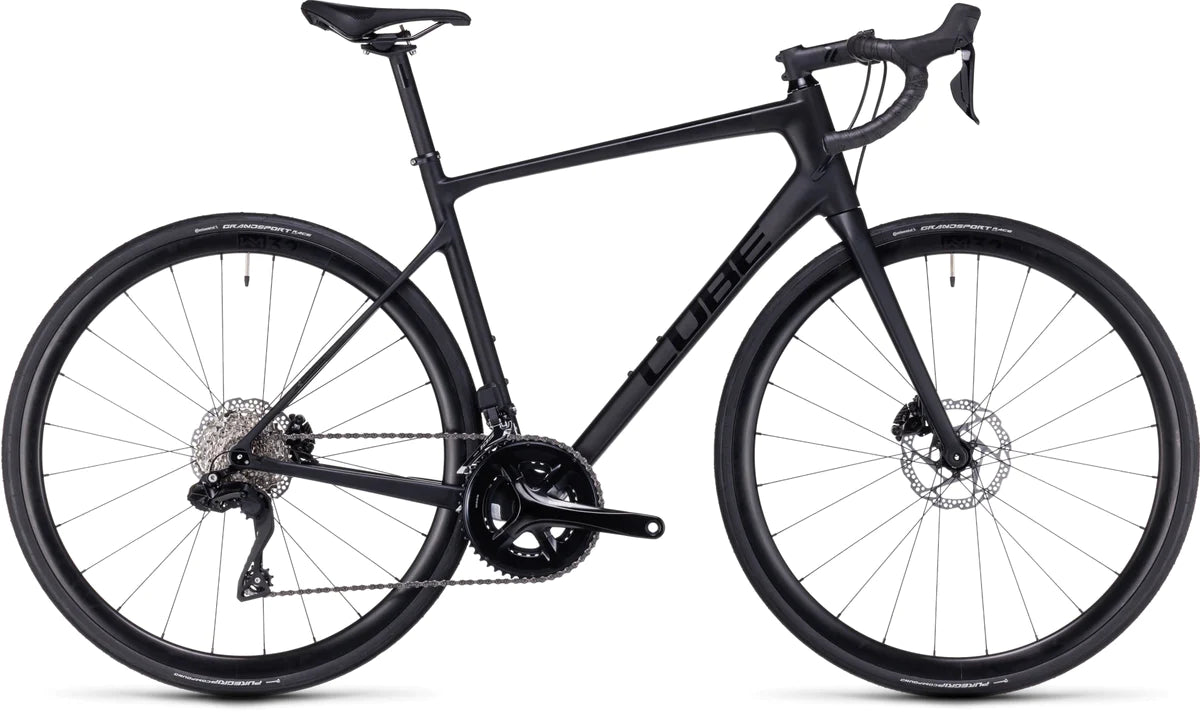 Bicicleta Cube Ruta Attain GTC SLX Negro Aro 700c - Rideshop