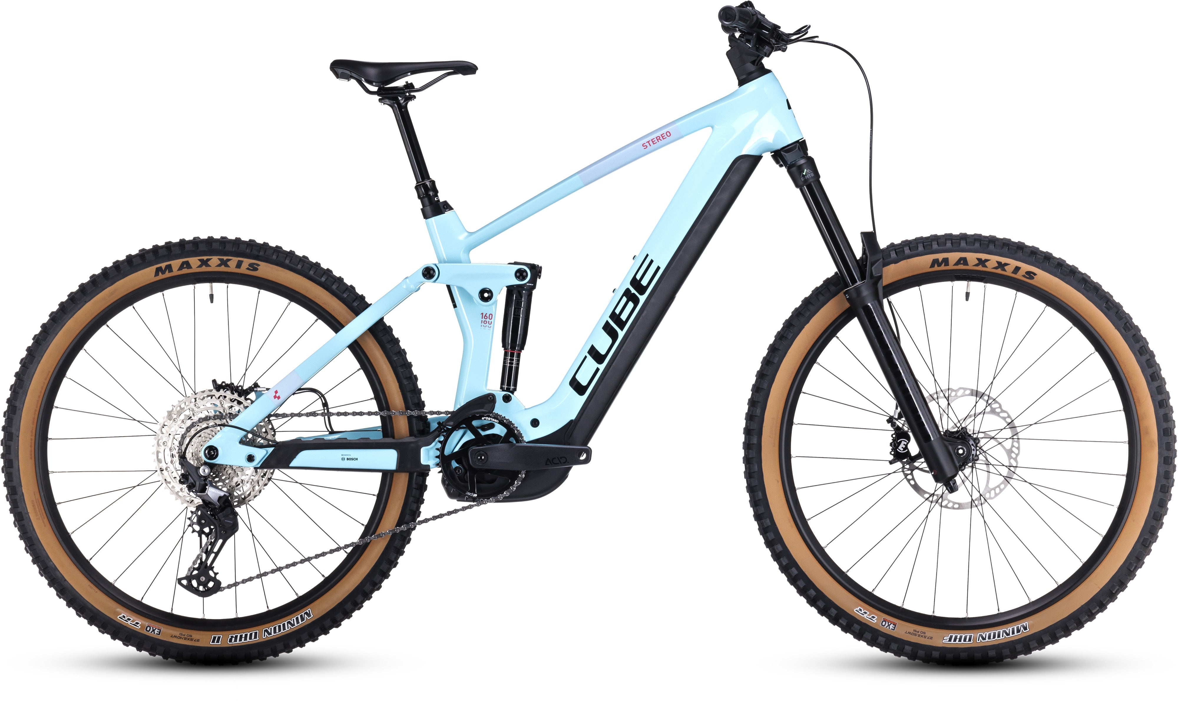 Cube Bicicleta Stereo Hybrid 160 HPC Race 750 iceblue´n´black