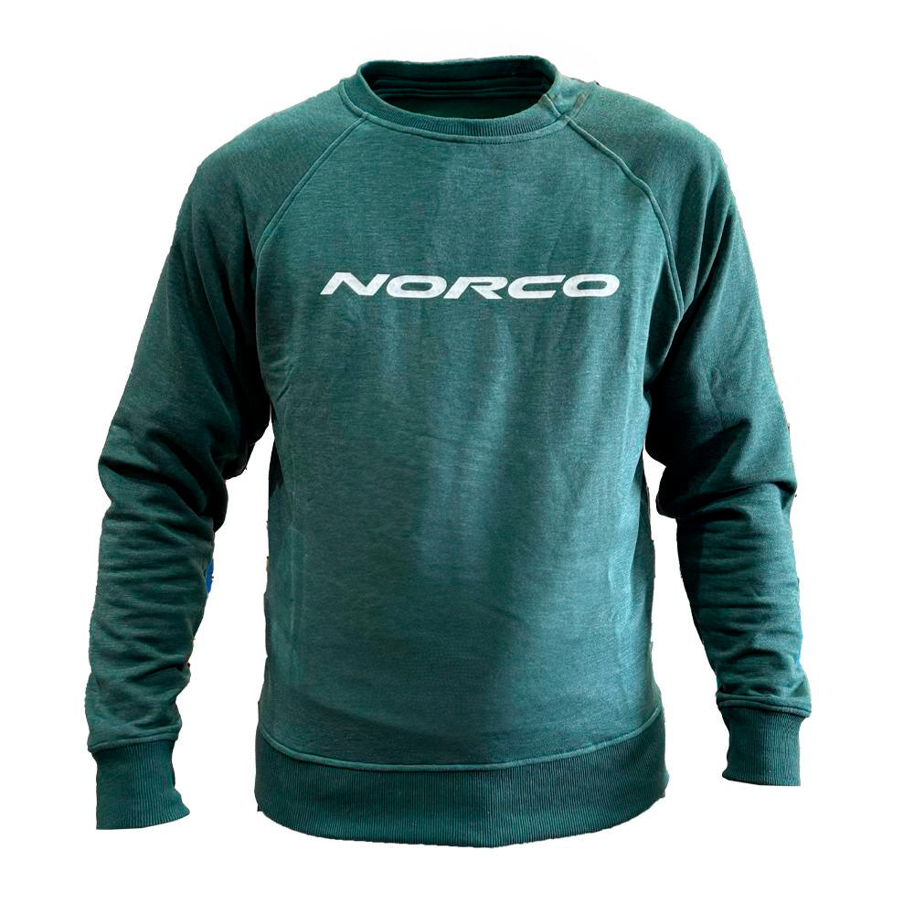 Poleron Lifestyle Forest Crew Verde Norco