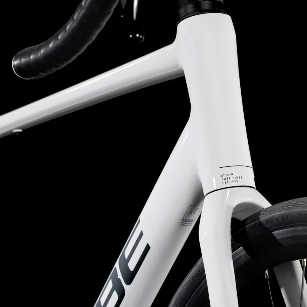 Bicicleta Ruta Cube Attain SLX Cotton´n´Grey
