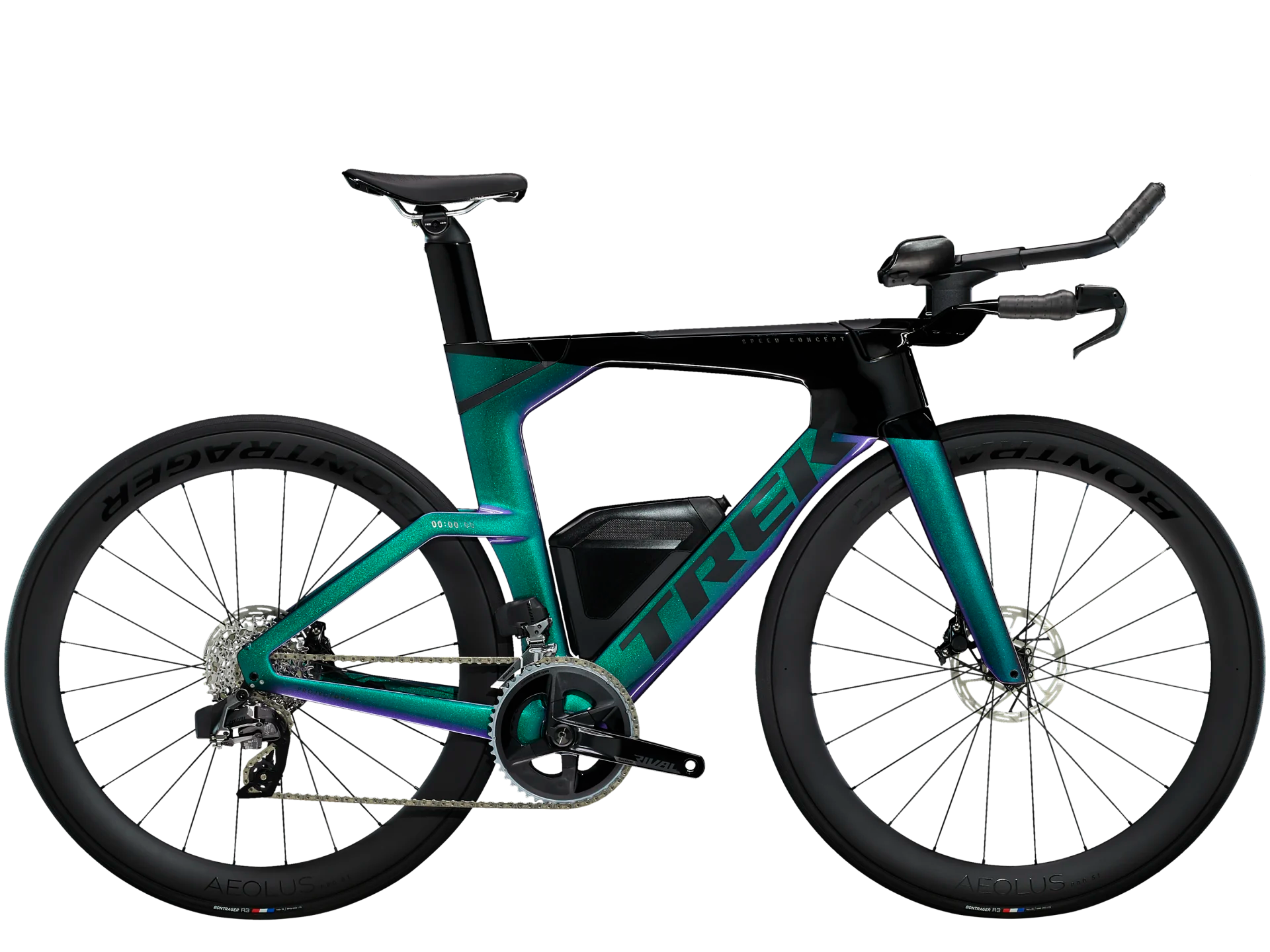 Bicicleta Trek Speed Concept SLR 6 AXS | Verde-Negro - Rideshop