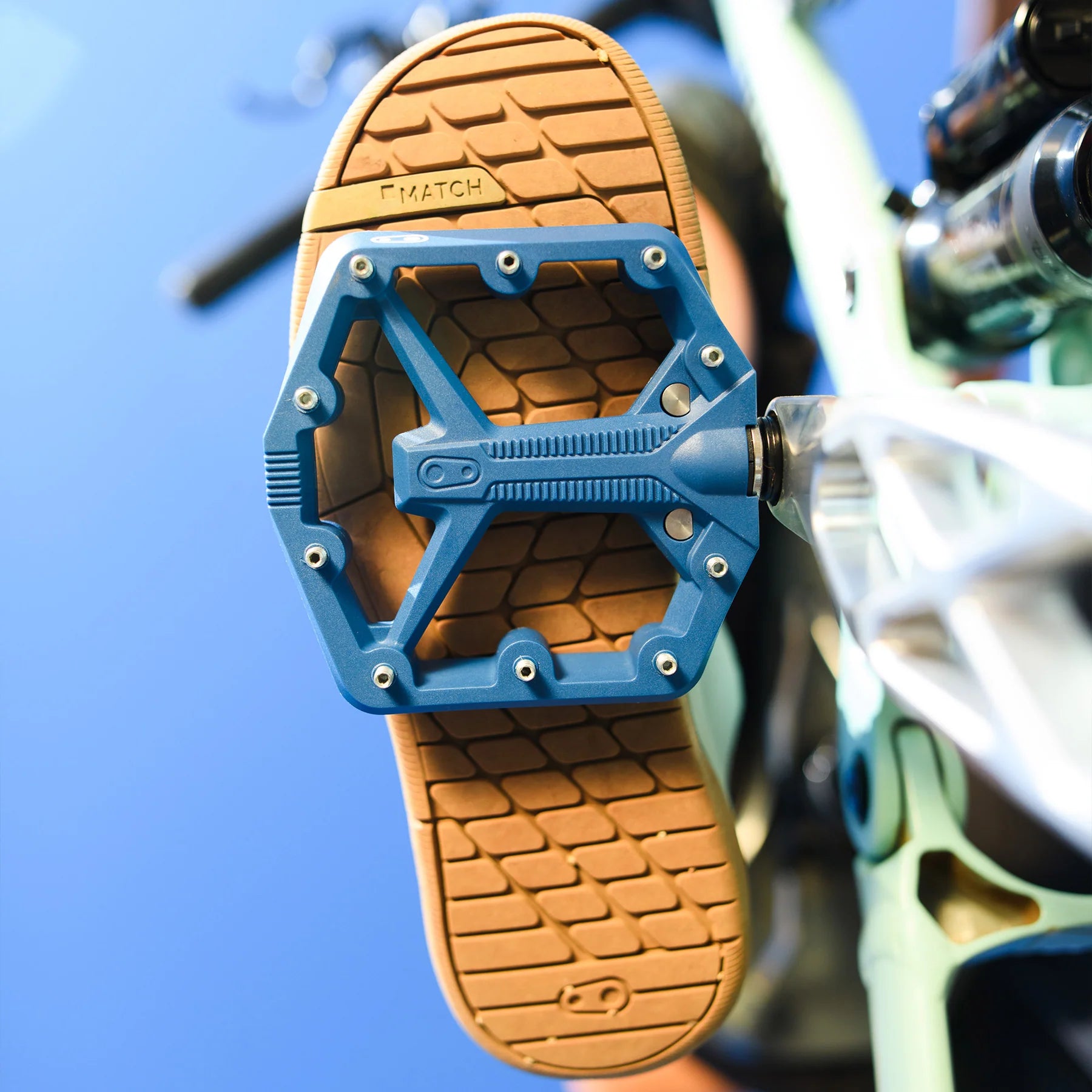 Pedales Crankbrothers Stamp 1 V2 Navy Blue
