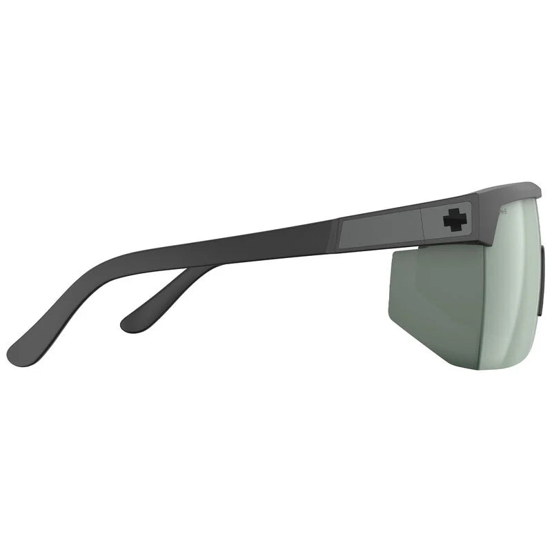 Anteojos SPY+ Super Flynn ANSI Matte Black - Happy Gray Green