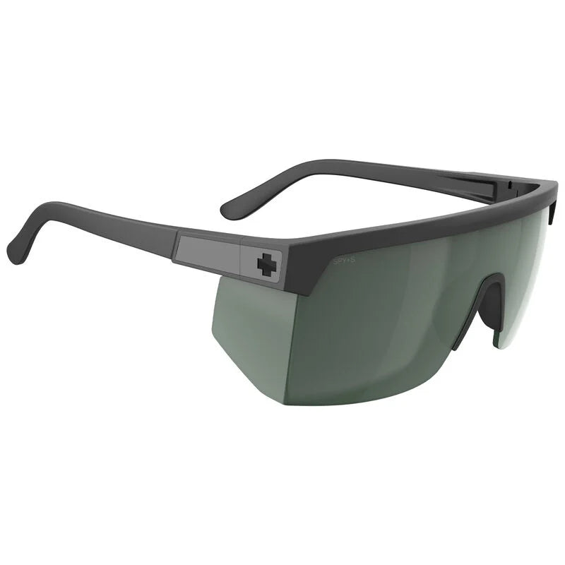 Anteojos SPY+ Super Flynn ANSI Matte Black - Happy Gray Green