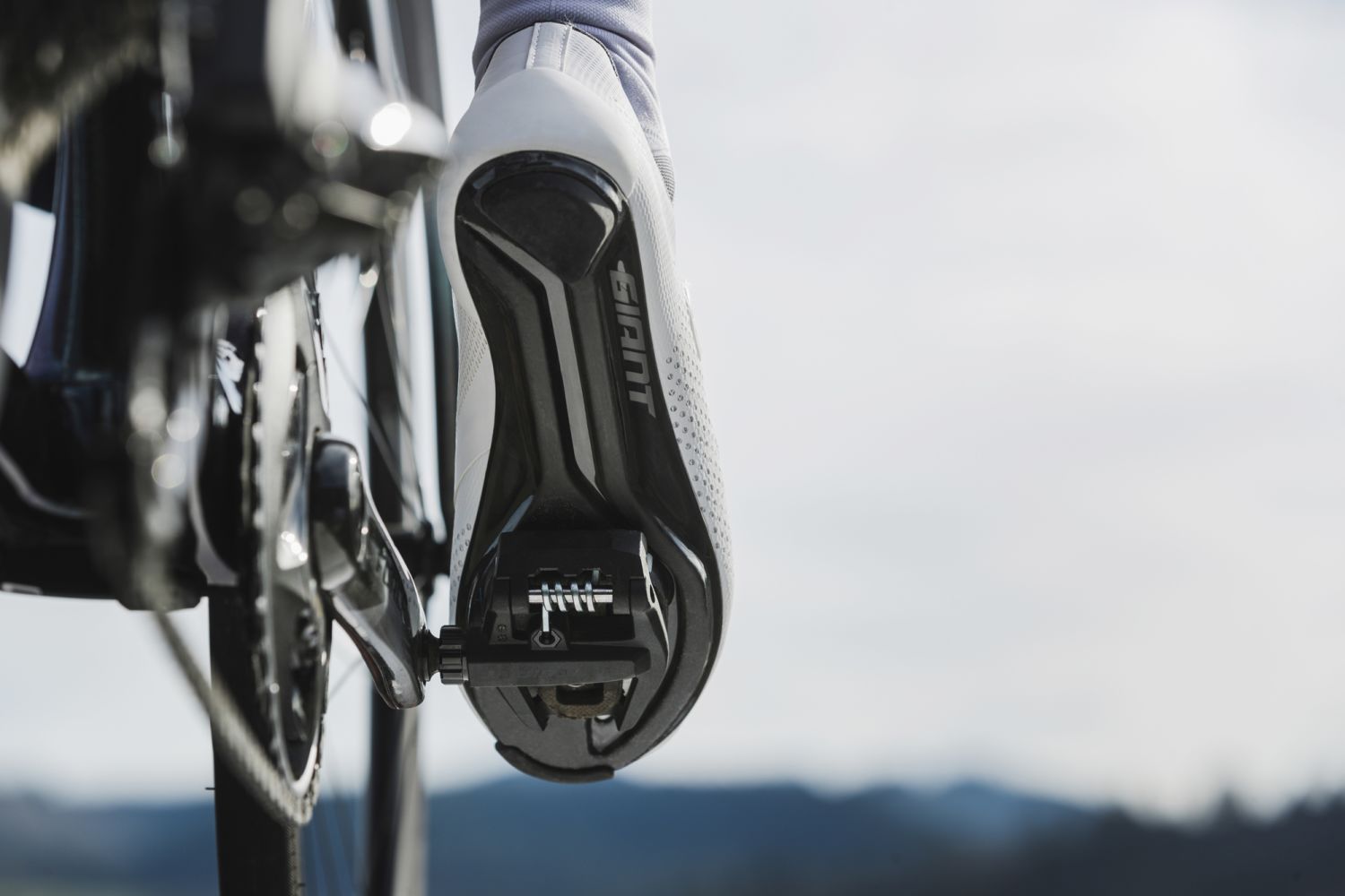 Giant Zapatilla Surge Elite White/Black - Rideshop