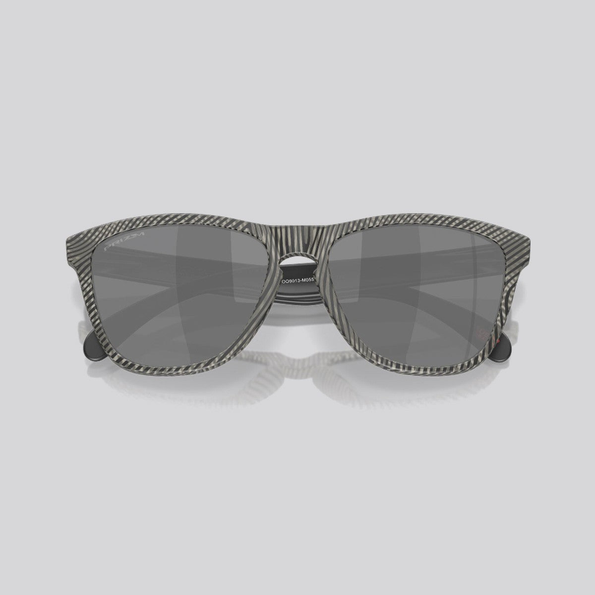Lentes de Sol Oakley Frogskins Matte Grey Ink Fingerprint / Prizm Black - vista 5