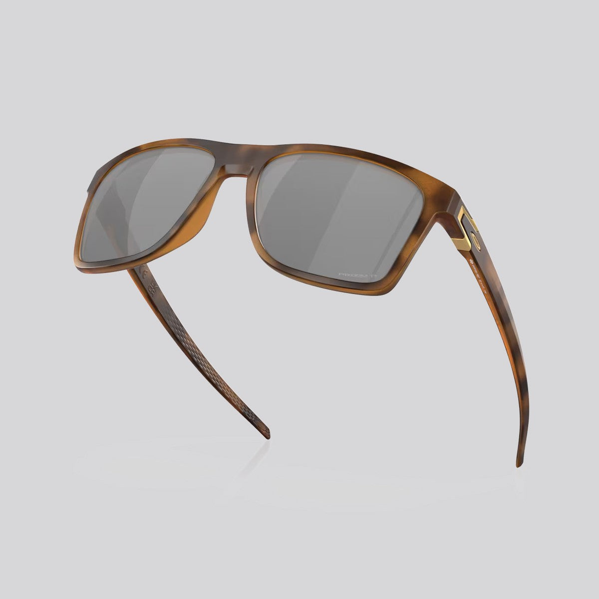 Lentes de Sol Oakley Leffingwell Matte Brown Tortoise / Prizm Black Polarizado - vista 4