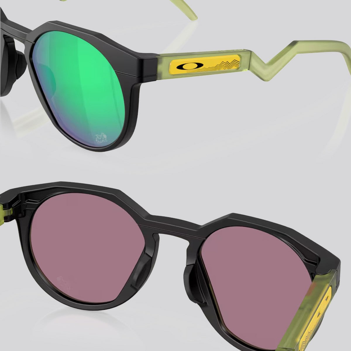 Lentes de Sol Oakley HSTN Tour de France Matte Black / Prizm Jade - vista 6